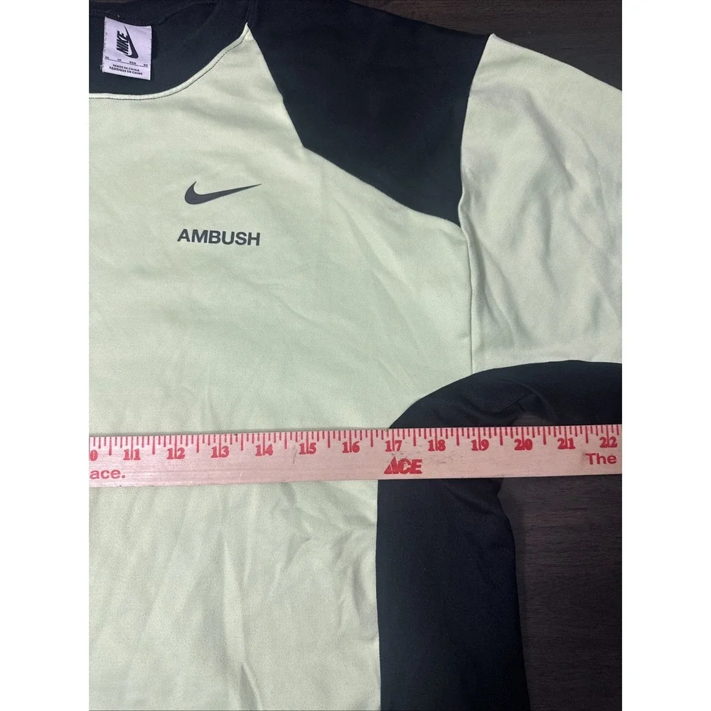 Nike x Ambush Short Sleeve T-Shirt ghost Green Size XS
